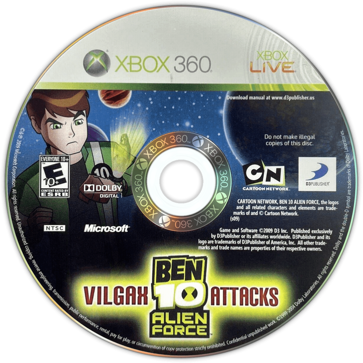 Ben 10: Alien Force: Vilgax Attacks media 7 for Xbox 360